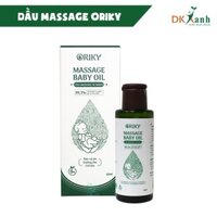 [Dược Khoa Xanh] Dầu Massage Dưỡng Ẩm Toàn thân Cho Bé Oriky