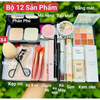 [Được Kiểm Hàng] Set Trang Điểm Gồm Đầy Đủ kem nền,phấn phủ,che khuyết điểm,tạo khối,má hồng,bảng mắt,son,sét cọ,....