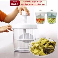 [ĐƯỢC KIỂM TRA HÀNG] Hộp muối dưa cà Việt Nhật 5 lít nhựa an toàn pp chất lượng cao [SẴN HÀNG]