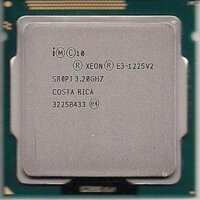 Được sử dụng cho Bộ vi xử lý CPU lõi tứ Intel Xeon E3 1225 V2 3.2GHz LGA 1155 8MB E3 1225V2 SR0PJ