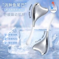 Đuôi Cá Đá Bóng Massage Mặt Dụng Cụ Tiện Dụng Bằng Thép Không Gỉ Mắt Ice Spoon Ice Pack Beauty Ice Pack Giảm Sưng Dụng Cụ Tiện Dụng250324