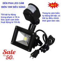 Duoi Den Cam Ung Đèn Pha Led Cảm Ứng Hồng Ngoại Chống Trộm ( Tặng Cảm Biến Hồng Ngoại) Đèn Led Siêu Tiết Kiệm Điện Siêu Sáng Giá Rẻ Chất Lượng Cao - Bh Uy Tín Bởi Ken99 Mẫu 249 [bonus]