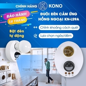 Đuôi đèn cảm ứng Kono KN-LS9A