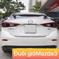 Đuôi gió Mazda 3 2015- 2019-2020-2021 dáng thể thao, Có đèn, Mộc, duoi gio the thao