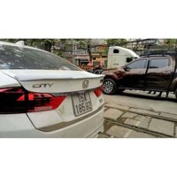 Đuôi gió thể thao, cánh lướt gió Xe Honda CITY 2015 2016 2017 2018 2019 2020 Hàng Mộc Chưa Sơn mẫu 02 Tặng kèm keo dính