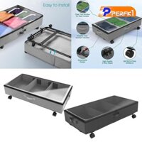 Dưới Giường Hộp Đựng Có Nắp Trong Suốt Chắc Chắn Hạng Nặng Lớn Đa Năng Cán Cho Quần Áo Duvets Đồ Chơi Thoải Mái Phòng Ngủ