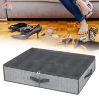Dưới Giường Sắp Xếp Bảo Quản Giày Dưới Giường Cho Giày Cao Gót Đa Năng Có Nắp Trong Hộp Bảo Quản Giày Tủ Giày