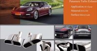 Đuôi pô kép Porsche Panamera Turbo mẫu VIP