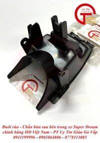 Đuôi Rùa - Chắn Bùn Sau Bên Trong Xe Super Dream Chính Hãng
