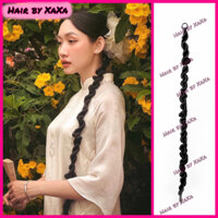 Đuôi Tóc Giả Tết Bím Xoắn Thừng Độc Đáo Chụp Ảnh Áo Dài X171