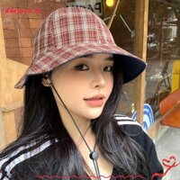Duojuan Mũ ngư dân, Mũ bóng chày mỏng thoáng khí, Mũ chống nắng hai mặt mềm mại thời trang dành cho nữ