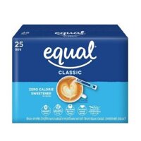 Đường ăn kiêng Equal Classic Hộp 25g (dạng bột)