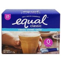 Đường Ăn Kiêng Equal Classic 25g – hộp
