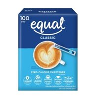 Đường ăn kiêng EQUAL CLASSIC  hộp 100g (100 gói 1g)