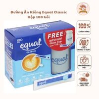 Đường ăn kiêng Equal Classic hộp 100 gói