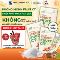 Đường Ăn Kiêng Giảm Cân La Hán Quả CT Monk Fruit CT Pharma Hộp 100g (20 gói x 5g)