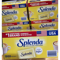 ĐƯỜNG ĂN KIÊNG SPLENDA DÀNH CHO NGƯỜI T.IỂU ĐƯỜNG VÀ ĂN KI.ÊNG - Mỹ 1000 gói mỗi gói 10g.  ❤