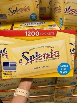 Đường ăn kiêng Splenda No Calories Sweetener - 100 x 1g