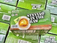 Đường Ăn Kiêng STEVIA IN THE RAW Zero Calorie Chiết Xuất Từ Cỏ Ngọt,800 gói