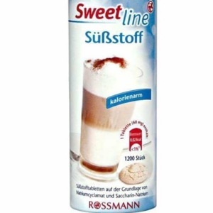 Đường ăn kiêng Sweet-line Süßstoff hộp 1200v