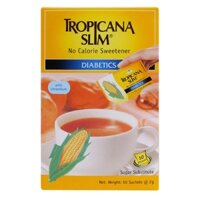 Đường Bắp Ăn Kiêng Tropicana Slim Diabetics (50 Gói x 2g / Hộp)