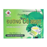 Đường cỏ ngọt 50mg Domesco 100 gói x 1g