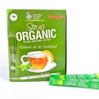 Đường cỏ ngọt hữu cơ Sugarless Stevia Organic hộp 40 gói