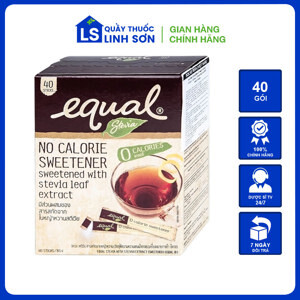 Đường cỏ ngọt (stevia) hữu cơ hộp 40 gói