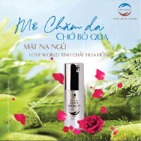 Dưỡng Da Ban Đêm Từ Tinh Chất Hoa Hồng: Se Khít Lỗ Chân Lông, Giảm Nếp Nhăn Hiệu Quả Lọ 30ml