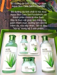 Dưỡng Da Lô Hội Foodaholic Aloe Aqua Skin Care