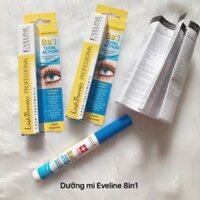 Dưỡng dài mi eveline(Sản phẩm cải tiến mới nhất của hãng sau các bản 3in1 và 5in1. Chăm sóc và giải quyết 8 vấn đề về mi