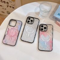 [Đường dây đầy màu sắc] Ốp điện thoại Acrylic chất lượng cao hấp thụ từ tính cho iPhone 16 Pro max 16 15 Pro max 11 Pro max 13 14Pro 12 15Pro 13 Pro max Cùng một ngôi sao