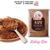 Đường Đen (Đường Nâu) Gói 1kg Làm Sữa Tươi Trân Châu Đường Đen Độc Quyền Chính Hãng - NGUYÊN LIỆU BẾP MI NHON