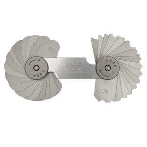 Dưỡng đo bán kính 16 lá Mitutoyo 186-102 0.5mm