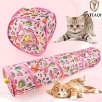 Đường hầm chơi mèo YITAQI Kênh dài thẳng sáng tạo Thú cưng nhỏ