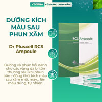 Dưỡng Kích Màu Sau Phun Xăm Dr Pluscell RCS Ampoule