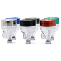 Đường Kính Máy Hút Khói Phễu Lõm Hợp Kim Kẽm Xuất Khẩu 63MM Máy Hút Thuốc Ba Lớp 7706-63