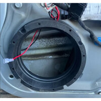 Dưỡng loa ô tô phụ kiện độ âm thanh đệm vành loa xe hơi loại đế cao nhựa đặc