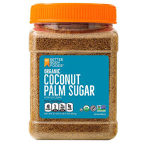 ĐƯỜNG MẬT HOA DỪA HỮU CƠ BetterBody Foods Organic Coconut Palm Sugar, Gluten-Free, Non-GMO, 680g (24 oz)