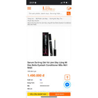 Dưỡng mi dày và dài của Dea Bella