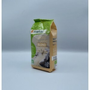Đường mía thô hữu cơ hạt nhỏ Markal gói 1kg