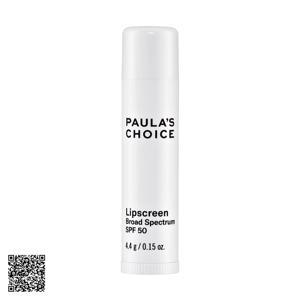 Dưỡng môi mềm mịn chống nắng Paula's Choice LipScreen Broad Spectrum SPF 50 4.4g