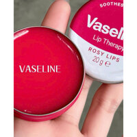 Dưỡng môi Vaseline hộp thiếc 20g màu hồng xinh xắn