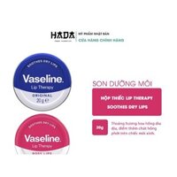 Dưỡng Môi Vaseline Lip Therapy Hộp Thiếc 20G