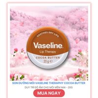 Dưỡng môi Vaseline Lip Therapy Cocoa Butter 20g