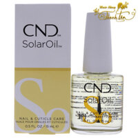 Dưỡng móng, dưỡng ẩm và duy trì sức khoẻ móng toàn diện CND Solar Oil Nail & Cuticle Care 15ml [ TT ]
