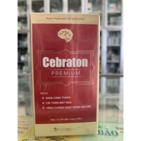Dưỡng não Cebraton Premium Traphaco lọ 30 viên nang mềm