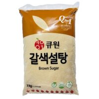 ĐƯỜNG NÂU VÀNG SSAMjANG 3KG - HÀN QUỐC-큐원)갈색설탕 3키로
