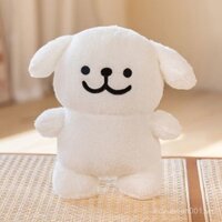 Đường nét búp bê chó con đồ chơi sang trọng lông vàng dễ thương quà tặng cho bé trai và bé gái Gối búp bê Maltese