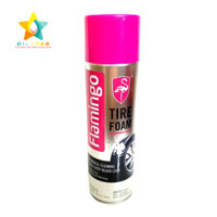 Dưỡng nhựa nhám và phục hồi vỏ xe cao cấp Flamingo 650ML Tặng khăn Microfiber cao cấp